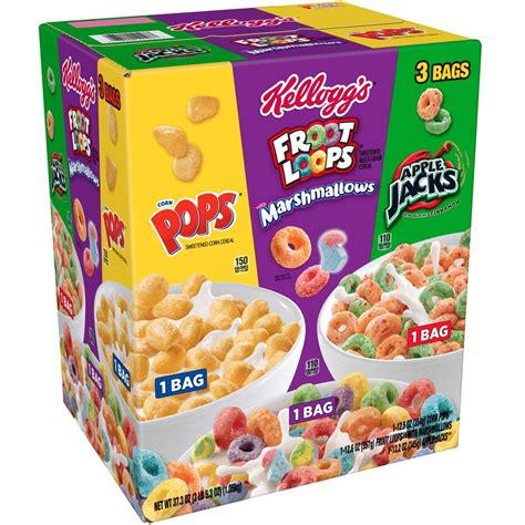 Kelloggs Total Assortments Cereal Tri Fun 373oz