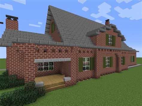 Brick Mansion Minecraft Map