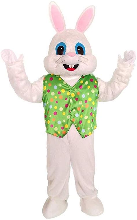 Easter Bunny Rabbit Mascot Costume Adult Costume Fancy Party Dress
