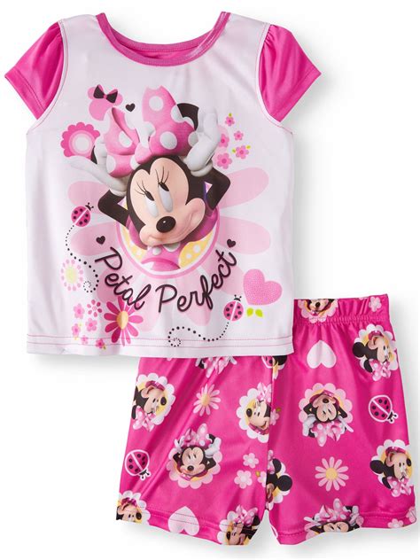 Disney Minnie Mouse Poly 2pc Sleep Set 2t Shopping Bookmarks