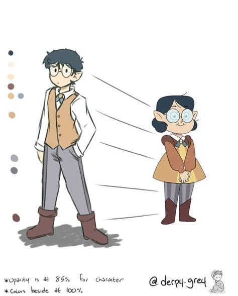 Genderbent Willow And Gus By Derpygrey Theowlhouse Willow Park