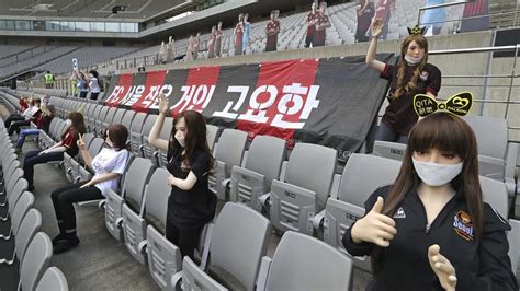 Korean Football Club Apologizes For Putting Sex Dolls In Stadium Seats