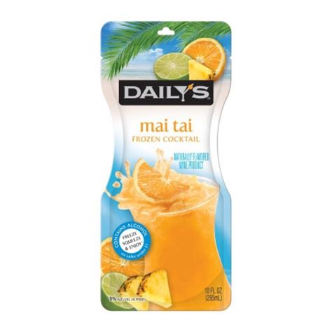 daily s mai tai frozen ready to drink cocktail single pouch 10 fl oz