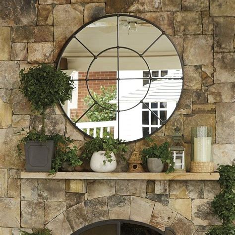 Maybe you would like to learn more about one of these? Ballard designs 48" round mirror in black or silver ...