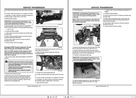 John Deere Tractor X700 X729 Sn 060001 Operators Manual Omm162947 G0