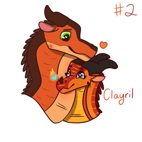 Day 2 Of Drawing My Favorite Wof Ships Clayril By Periwinkle Drawz On