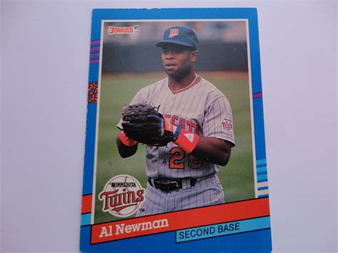 Topps, fleer, and donruss dominated the 1980s sales of baseball cards, while in 1989 saw the birth of the upper deck company. Al Newman Donruss 91 Baseball Card. | Baseball cards ...