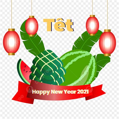 Vietnamese New Year Clipart Png Images Vietnamese New Year Tet Premium