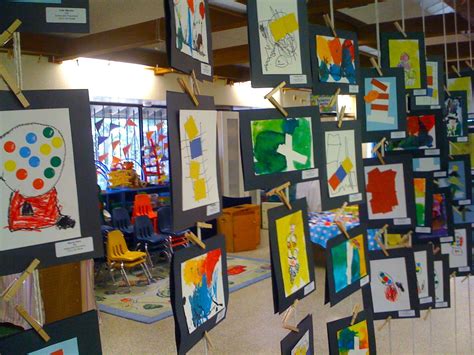 Art Display Ideas For Preschool Preschool Manipulatives Learning