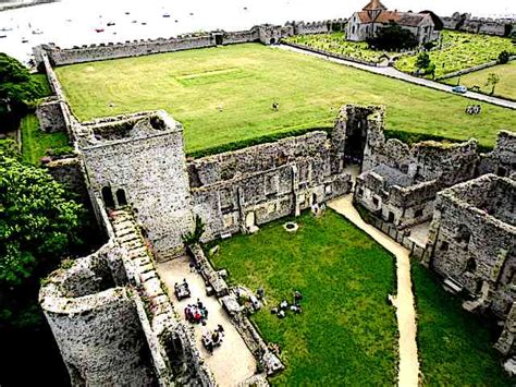 View From Top Of A Medieval Castle Keep Picture
