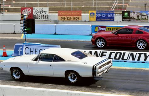 Drag racing 1968 Charger, Spokane Raceway Park 2015. | Dodge charger
