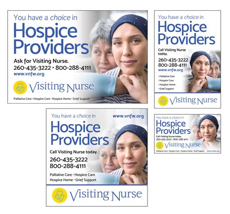 Visiting Nurse Ad Campaign - Just Sue Graphic Design