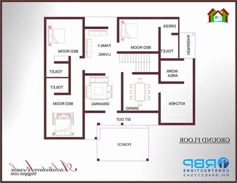 2 Bedroom House Plans In Kerala In 2020 House Plans With Photos 1200