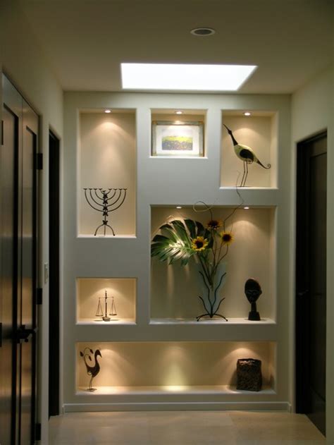 Gallery of wall niche ideas including living room, bedroom, kitchen & bathroom designs. Wall Niche Ideas: Tips of How to Decorate Them - HomesFeed