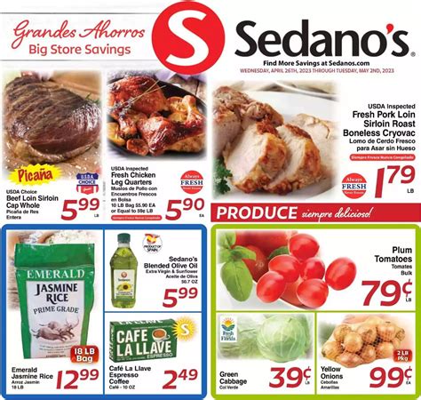 Sedano's Weekly Ad (5/10/23 - 5/16/23) Flyer Preview