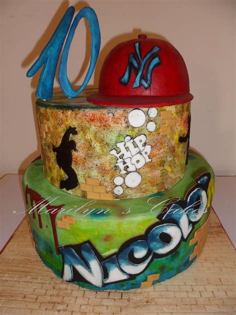 Hip Hop Cake Decorated Cake By Marilynscakes90 Cakesdecor