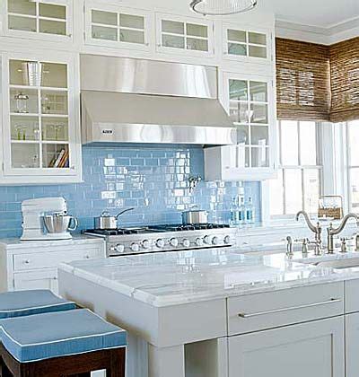 We've rounded up several modern coastal. Bright Coastal Kitchen in Blue and White - Interiors By Color