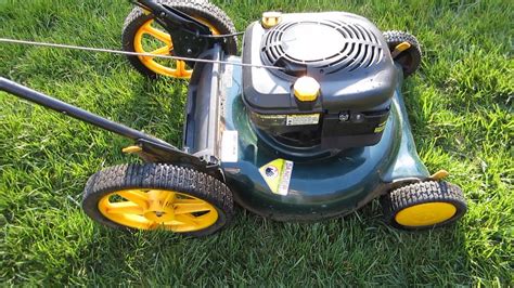 One early 80's craftsman riding lawn mower with an 11 horse power engine and 30″ mowing deck. Sears Craftsman 21" Lawn Mower Craigslist Find Revving ...