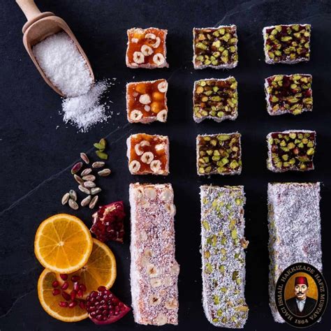 Buy Turkish Delight With Pomegranate And Pistachio Online Order