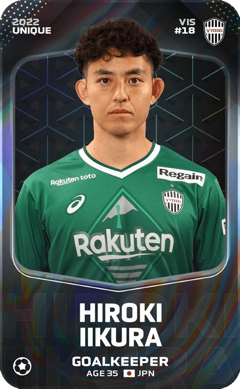 Unique Card Of Hiroki Iikura Sorare