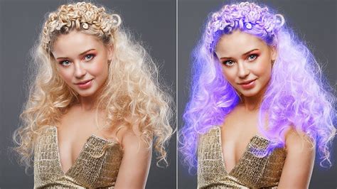 Also, think about how you would like to make your hairstyle every day. How to Change Hair Color in Photoshop | Photoshop Hair ...