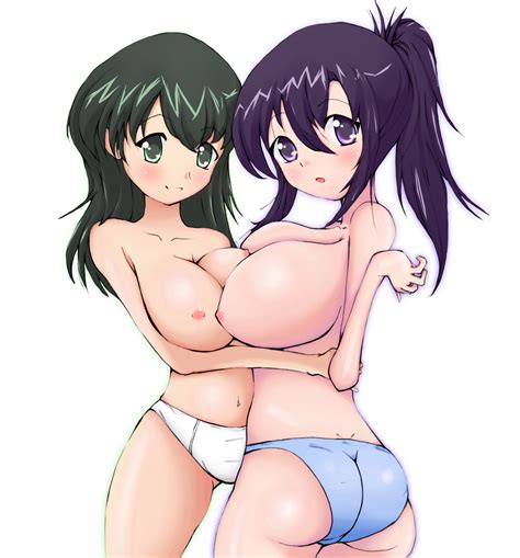 Rule 34 2girls Ass Bad Anatomy Blush Breasts Character Request