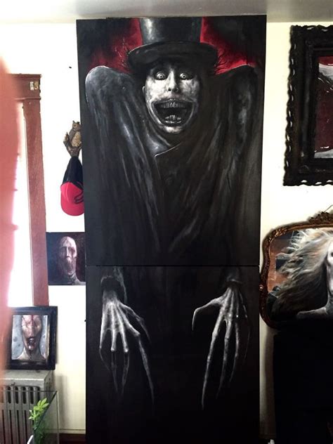 Arte Horror Horror Art Matte Painting Art Painting Oil Demon