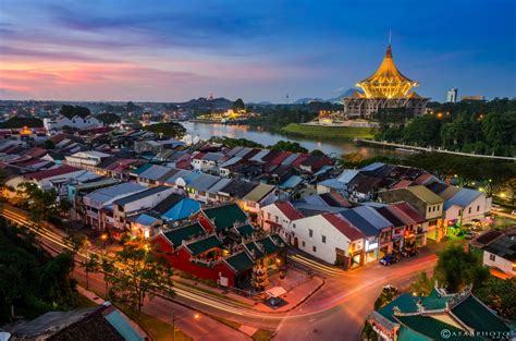 Kuching Skyline | Kuching, Sarawak, Kuching malaysia