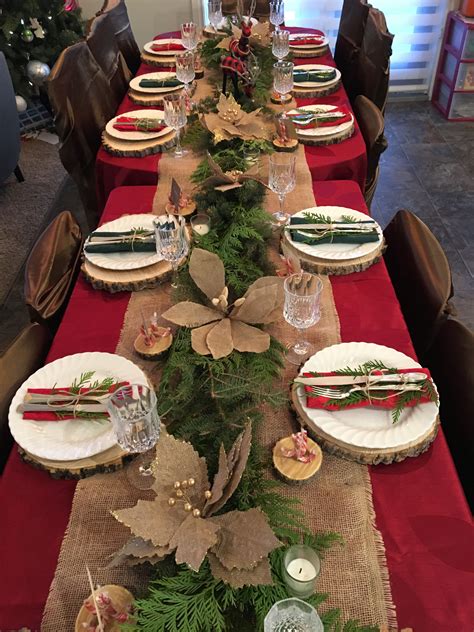 My Favourite Christmas Table Easy Rustic Affordable And Elegant