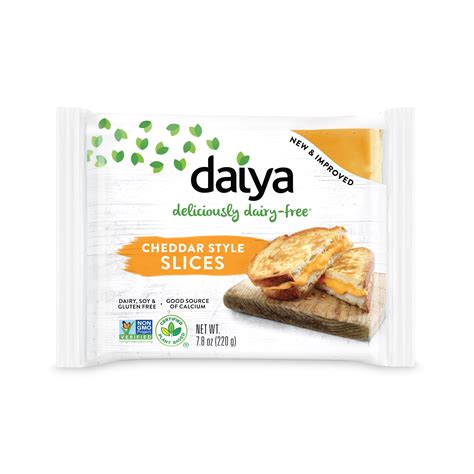 Daiya Dairy Free Cheddar Style Vegan Cheese Slices Oz Walmart Com