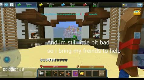 Playing Bedwars With My Freindsblockman Go Youtube