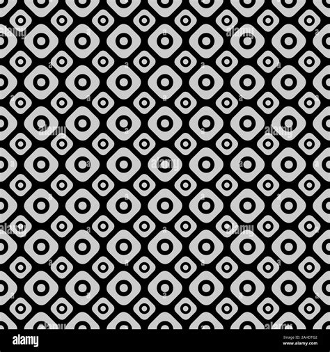 Two Different Sized Squares With Circles Seamless Repeat Pattern