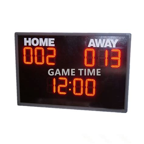 University Led Basketball Scoreboard With Shot Clock Ce Rohs Approved
