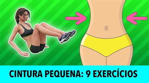 Top 9 Exercícios Para Afinar A Cintura Youtube