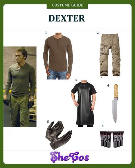 Pose Like A Killer In Dexter Costume For Halloween Shecos Blog