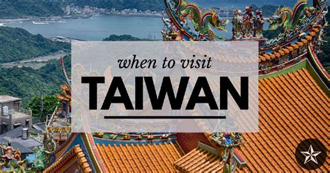 It's a popular time of year to visit taiwan, whilst the temperatures are still comfortable, before the heat and humidity of summer arrives. Best Time to Visit Taiwan: When to Go & Weather Guide for 2020