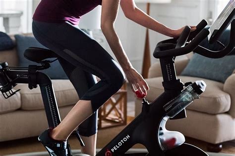 The Peloton Exercise Bike Helps You Sweat At Home