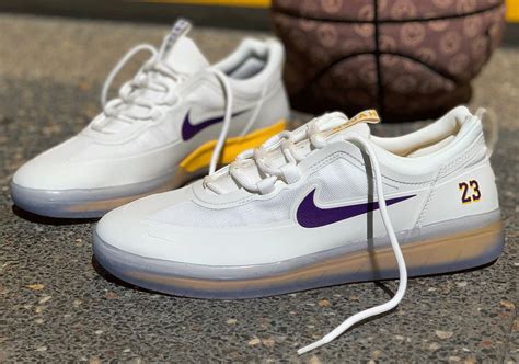 Step into insane comfort with and sleek style with the nike sb nyjah free 2.0 black & white skate shoes. Nike SB Nyjah Free 2 Lakers Release Date - Sneaker Bar Detroit