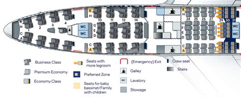 Boeing 747 400 Seating Plan