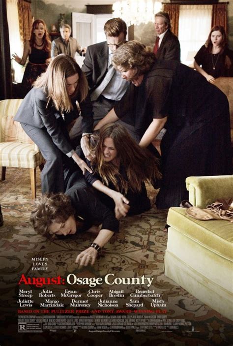 New Poster For August Osage County Starring Meryl Streep Julia