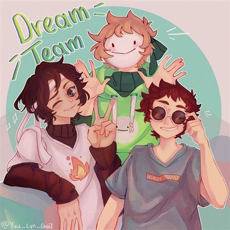 Coolest Dream Fanart Pin On Dream Team Dream Knew Sapnap The Longest