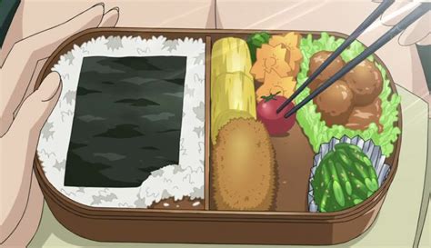 Food In Anime Anime Bento Japanese Food Kawaii Food