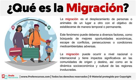 Qué Es La Migración Definición De Migración