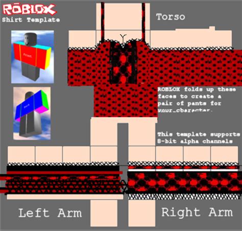 Roblox Shirt Template Complete Images And Photos Finder