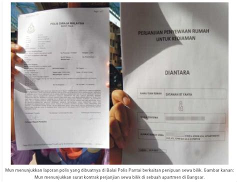 Surat perjanjian sewa rumah alamat : Media Haria: SINDIKET RUMAH SEWA MAKIN MENAKUTKAN
