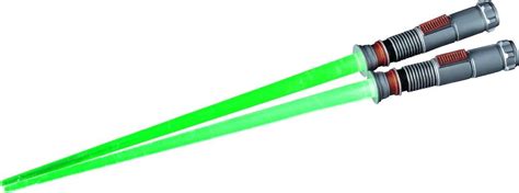 Star Wars Luke Skywalker Light Up Green Lightsaber Chopsticks Walmart