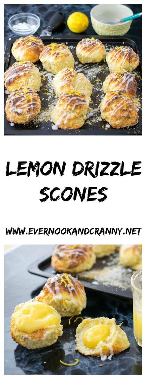 Lemon Drizzle Scones Come And See Our New Website At Bakedcomfortfood