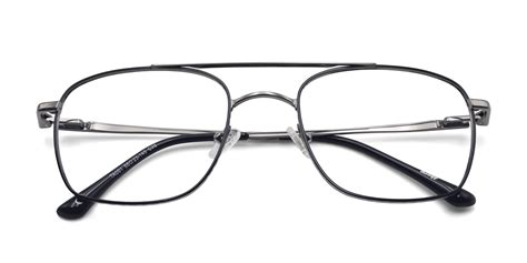 Savvy Aviator Black Eyeglasses Mouqy Eyewear