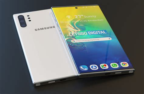 Samsung Galaxy Note 10 Pro Renders And Specifications Techlatest