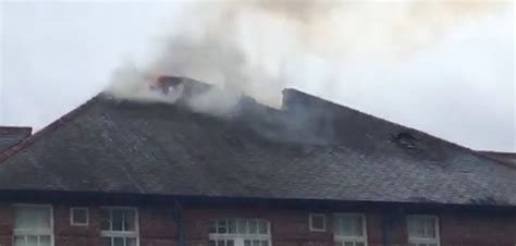 Tv Aerials Warrington Fire Breaks Out At Warrington Hospital